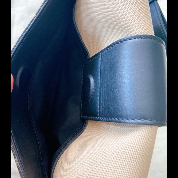 Fendi Baguette Jacquard FF Logo Canvas Convertible Crossbody Belt Bag - Picture 4 of 16